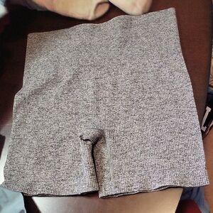 Colsie Women's Heathered Gray Bike Shorts